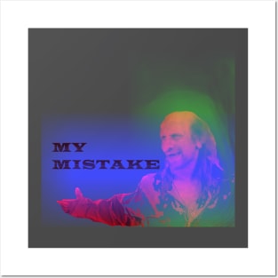 My Mistake spectral Posters and Art